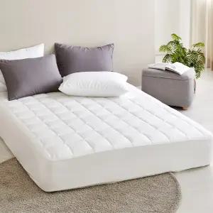 두배 도톰한 모달100% 누빔 매트리스커버 높은 침대커버 사계절용