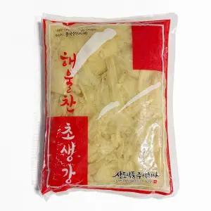 삼도식품 해울초생강 (백초) 1.3kg / 백초생강 해울찬 초절임