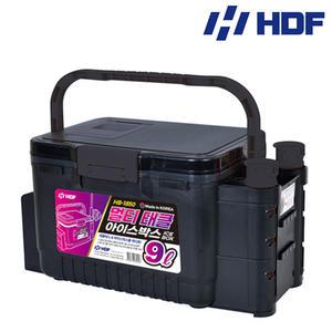 HDF 해동  멀티 태클 아이스박스 9L 쿨러 HB-1850