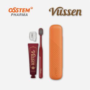 (단체용) 오스템 뷰센 휴대용 여행용 양치키트 20세트(치약+칫솔+케이스)