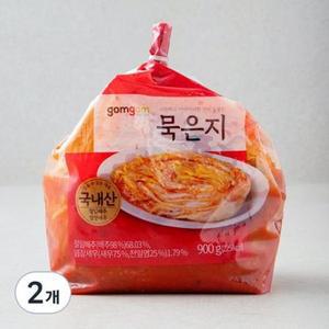 곰곰 묵은지, 900g, 2개 one option