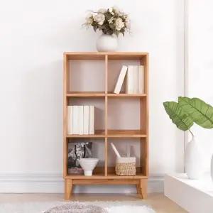 코모레 엘다 원목 6칸 인테리어 책장 착불