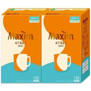 맥심 슈프림골드 커피믹스 130Tx2개