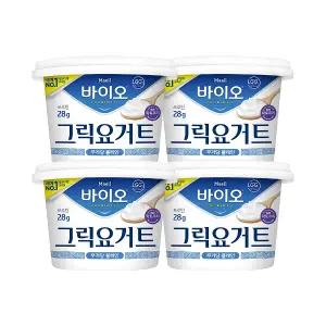 [매일]바이오 그릭요거트 무가당 플레인 400g 4개