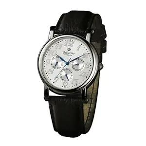 멀티라운드패션 화이트 손목시계 커플링 기념-W752B1D