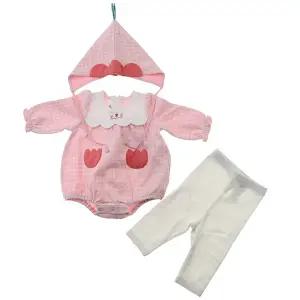 [대구백화점] [아가방]오드데이체크바디수트상하(모자)(01S127951)