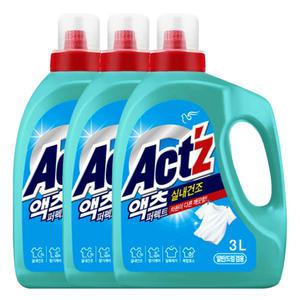 피죤 액츠 퍼펙트 실내건조(일반/드럼겸용) 3L X 3개