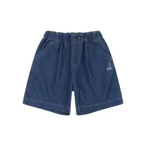 [캉골키즈](강남점)쿨 데님 스트레이트 쇼츠 RB 0112 네이비