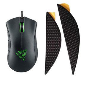 Razer deathadder 엘리트 마우스 사이드 미끄럼 방지 테이프 땀 패드 Elastics Refined Side