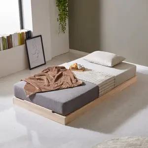 [아이앤] 루니애 편백원목 저상형 슈퍼싱글 침대 프레임 FI