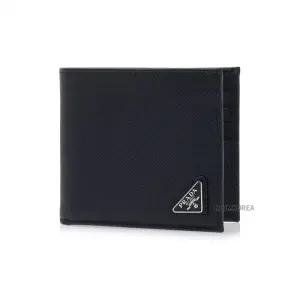 [라벨루쏘]  SS25 남성 사피아노 레더 월렛 2MO513 QHH F0002