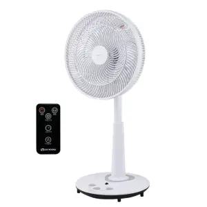 대웅모닝컴 선풍기/리모컨/초미풍/발터치 DWF-R4033C/NK