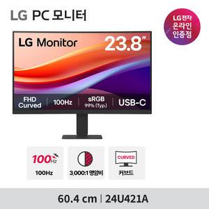 LG 24U421A 60.4cm FHD 100Hz VA 커브드