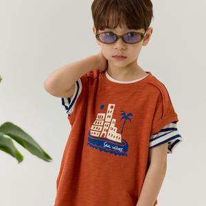 비치민소매티셔츠(2color)