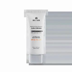 뷰에르 수분광채 에센스 썬크림 50ml 눈시림 백탁없는 톤업 선크림