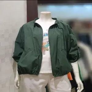 [벨라디터치] V1E2JK23 밴딩 퍼프 소매 숏재킷