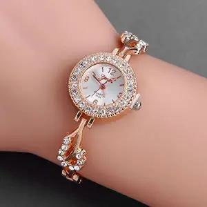 큐빅 여성시계 러블리 겸용 팔찌 생활방수 손목시계-WFHJIW3