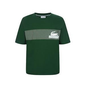 라코스테 루즈핏 네트 프린트 반팔티셔츠 TH5590 그린