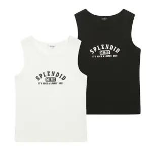 [에꼴리에] 여자 여름이월 레터링슬림나시티(25B0451)