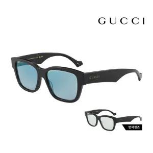 명품 선글라스 GG1428S 001 스퀘어 뿔테 변색렌즈 자외선차단 여자 남자