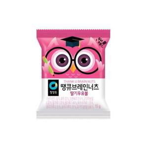 청정원 땡큐브레인너츠 딸기볼 15g×30개