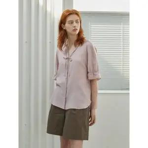 데일리스트 네크 셔링 블라우스 MDBNS5M4191