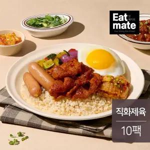 [랭킹닭컴]잇메이트 점보 400 도시락 직화 제육볶음 & 후랑크 소시지 400g 10팩