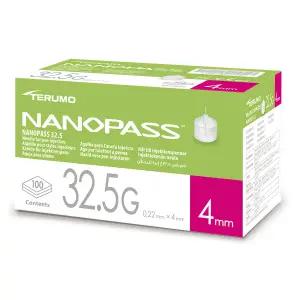 일본 테루모 펜니들 NANOPASS 32.5G 4mm 100입 인슐린 멸균 주사침 주사바늘