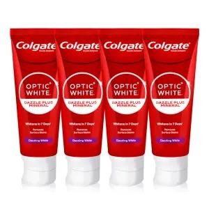 콜게이트 옵틱화이트 다즐링 화이트 치약 100g x 4개