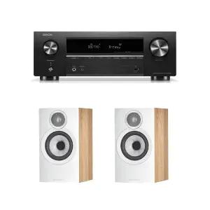 [데논] AVR-X580BT + B&W 607 S3 하이파이 오디오 AV앰프 스피커