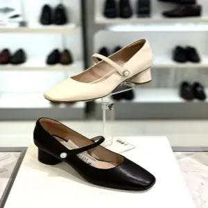 [닥스][닥스] 여성  메리제인 밴딩 스퀘어 플랫 펌프스  drf501 (P003688045)