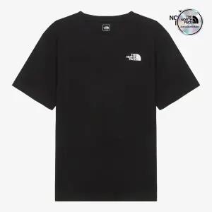[노스페이스] [노스페이스 공식] NT7UR08A 남성 코튼 베이직 반팔 티셔츠_BLACK