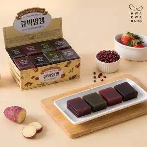 [신세계라이브쇼핑]G[화과방] 큐빅양갱 (40gx24개입) + 쇼핑백