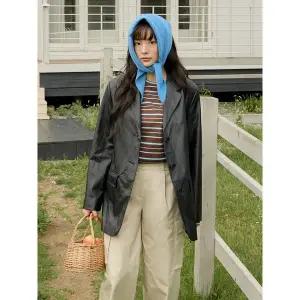 [올리브데올리브](광주신세계)금속로고장식 스트라이프 티셔츠 OE5AE831