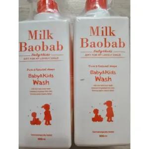 [정품] 밀크바오밥 베이비 앤 키즈 워시 저자극 유아 아기 베이비 목욕