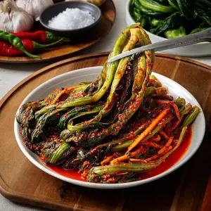 [밥도둑푸드] 전라도 여수 돌산 갓김치 1.5kg