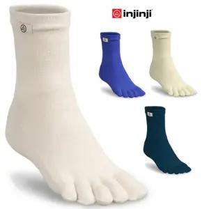 국산 인진지 인진지양말 러너 세미크루 쿨맥스 발가락양말 스포츠 러닝 등산