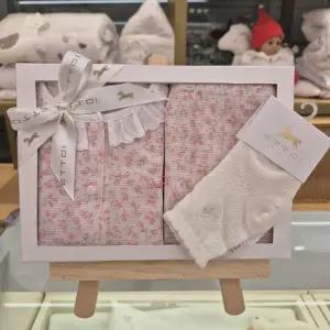 [에뜨와](센텀시티점)26년 S/S신상품 (출산,신생아,백일,돌선물세트) 리엘7부내의 양말세트