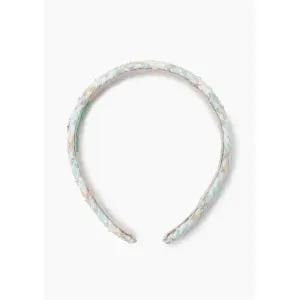 [베네통키즈](의정부점)QCET07611-블링 트위드 헤어띠