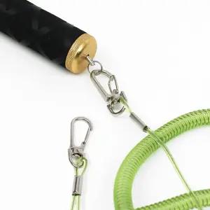 싸파 분실 방지 스프링 줄 3m 1개/캠핑 낚시 여행용 핸드폰 열쇠 고리 키링 휴대폰 캠핑용 여행 낚시용