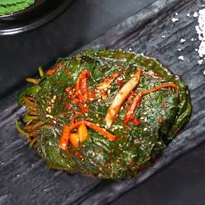 전라도 손맛 국내산 깻잎김치 500g