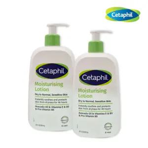 세타필 모이스춰라이징 로션 591ml X2개입 / 대용량/대표바디로션/보습력/건조피부사용/겨울필수품