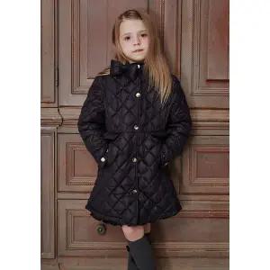 [빈](강남점)BA12CT01NV 네이비 리본 퀼팅 코트