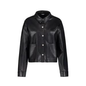 [레코브](의정부점)크롭 레더 자켓 (LC61F3JK510X)