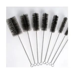 연관솔 배관 파이프 청소 쇠 철 틈새 구멍 세척 브러쉬 스테인레스 이바리 녹 제거