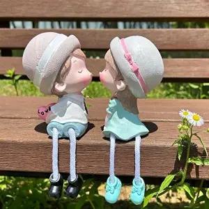 커플인형 인테리어 인형 소품 핸드메이드 인형 (KYR-W99A655)