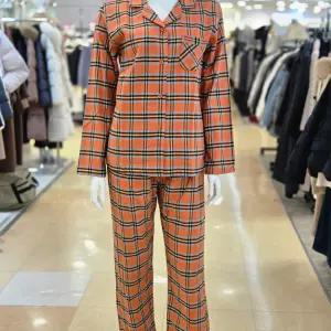 [비비안]면100 기모 여성 체크 잠옷  PJ157ZM