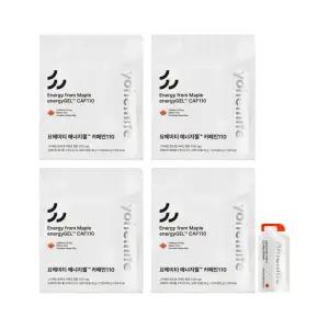 요헤미티 스포츠 에너지젤 카페인110 4팩(40포 구성)