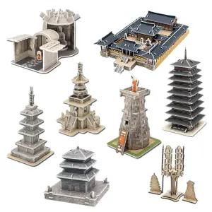 모또 종이 입체퍼즐 한국사 삼국시대 신라 통일신라 역사 8종 세트 역사 조형물 퍼즐/학교/역사/한국사/교