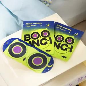 부엉이 스팀 온열안대 12매 일회용 무향 수면 찜질 안대